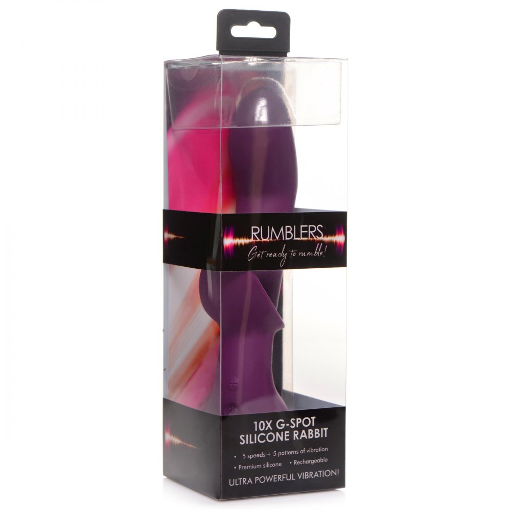 Rumblers 10X G-Spot Silicone Vibrator