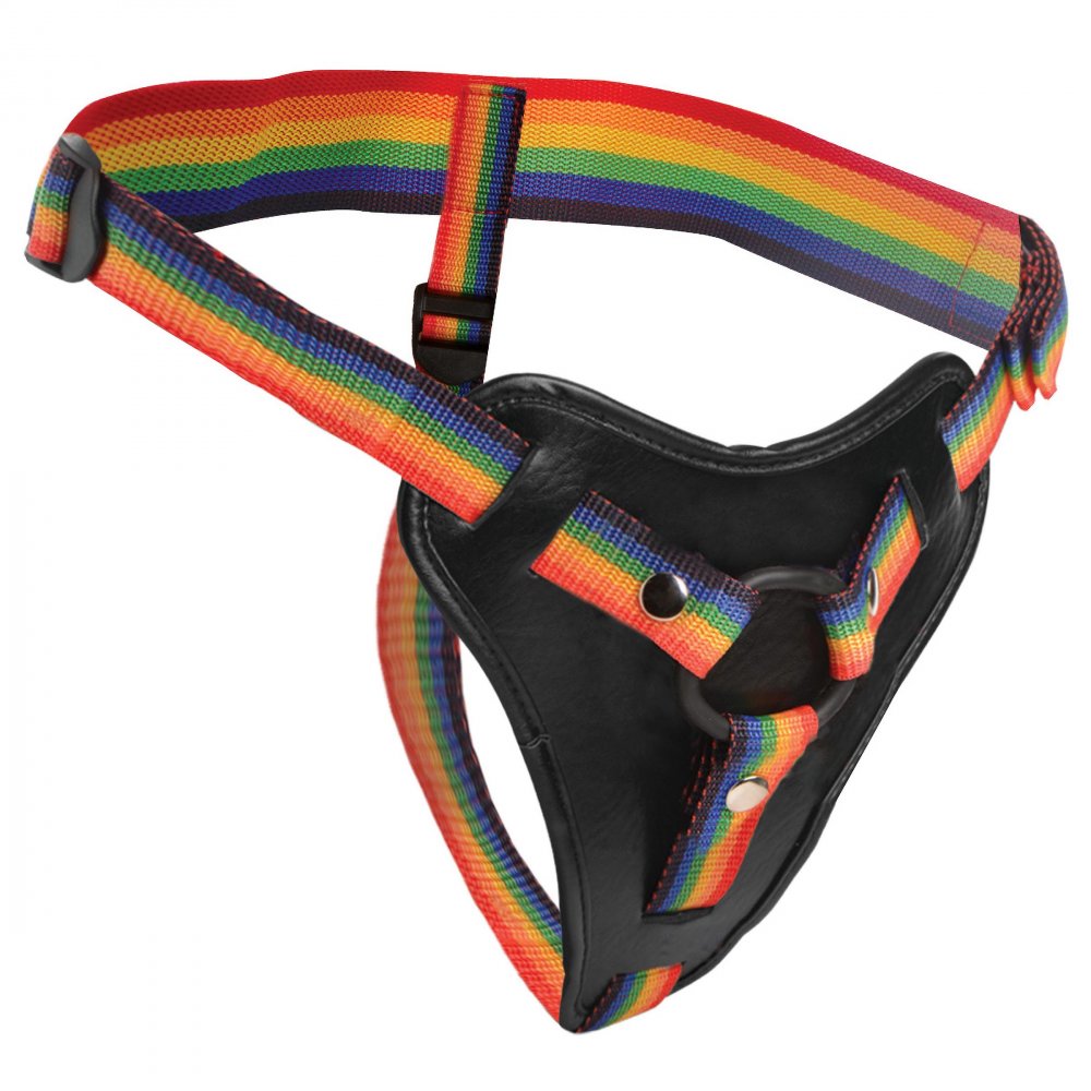 Strap U Take the Rainbow Universal Rainbow Harness