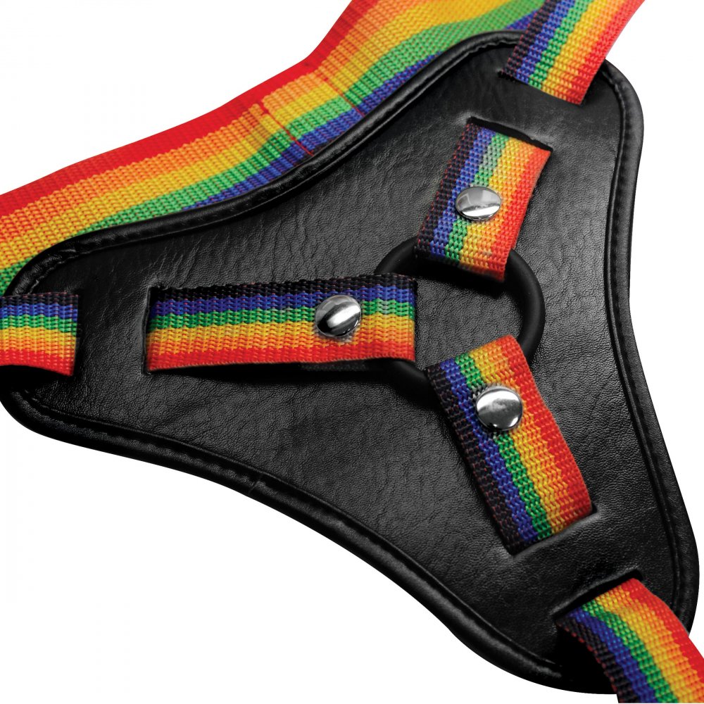 Strap U Take the Rainbow Universal Rainbow Harness