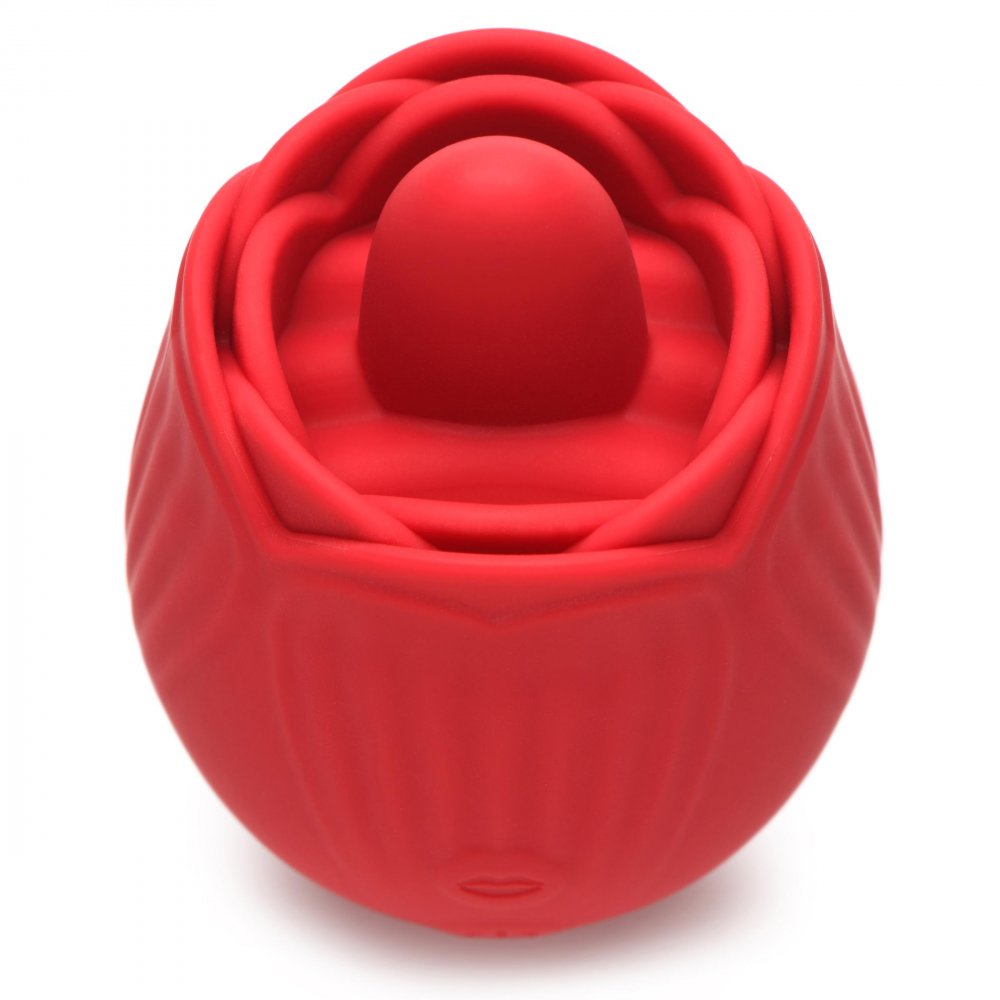 Bloomgasm French Rose Licking & Vibrating Stimulator
