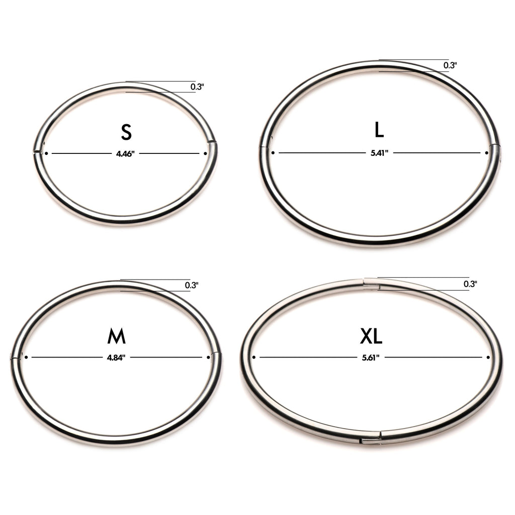 Possession Stainless Steel Locking Collar - X-Large