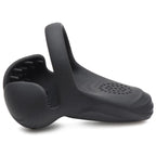 10X SILICONE COCK & BALL RING W/ VIBRATING TAINT STIMULATOR & REMOTE
