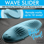Wave Slider 28X Vibrating Silicone Pad with Remote Control