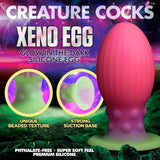 Creature Cock Xeno Egg XL Glow In The Dark Silicone Egg