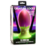 Creature Cock Xeno Egg XL Glow In The Dark Silicone Egg