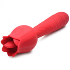 Bloomgasm Racy Rose Thrusting & Licking Rose Vibrator