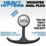 Premium Silicone Weighted Anal Plug