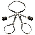 STRICT Bondage Harness w/ Bows - M/L - Black