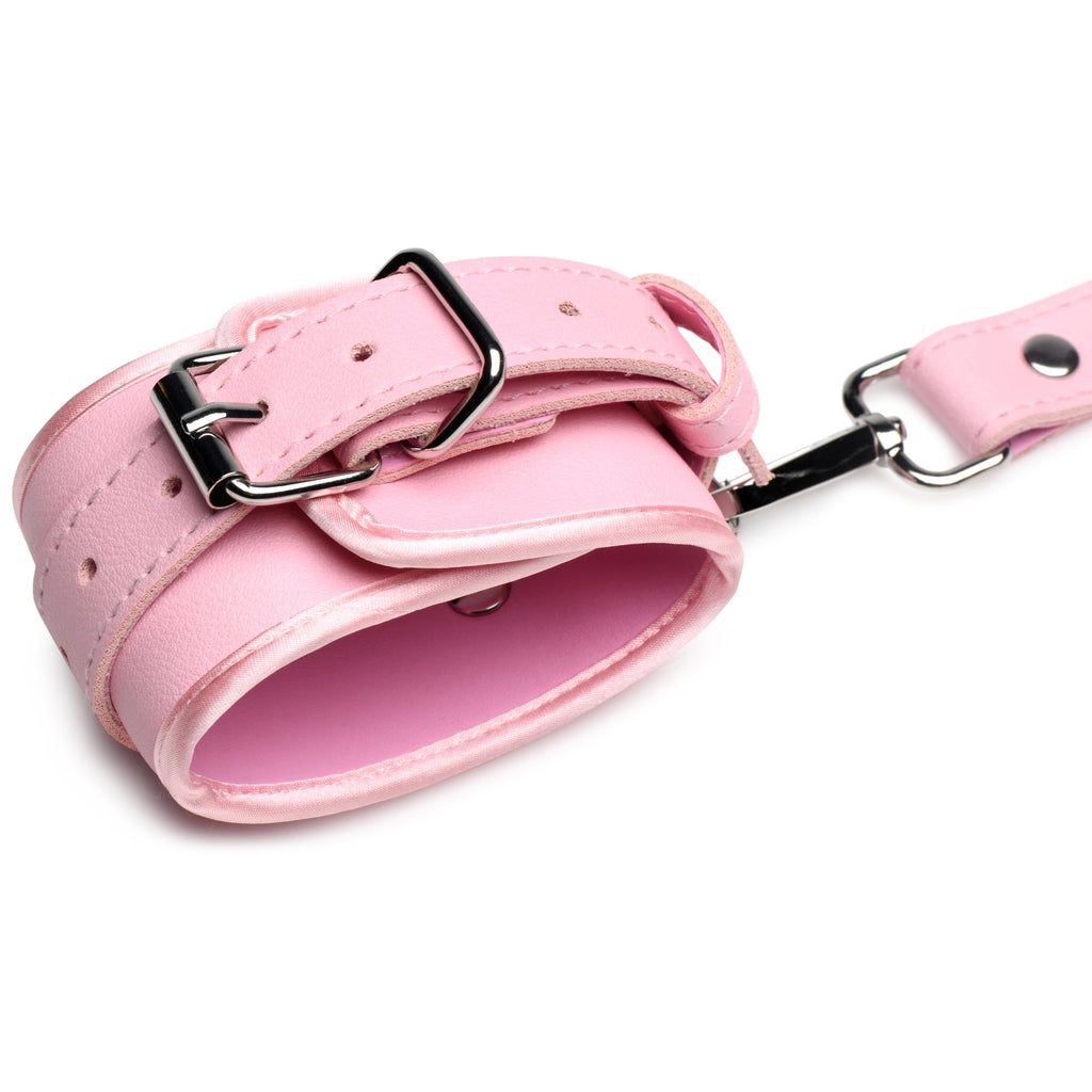 STRICT Bondage Harness w/ Bows - XL/2XL - Pink