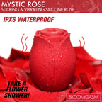 Mystic Rose Sucking & Vibrating Silicone Rose