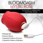 Mystic Rose Sucking & Vibrating Silicone Rose