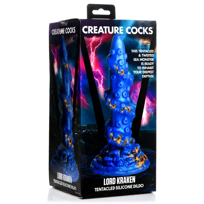 Creature Cock Lord Kraken Tentacled Silicone Dildo