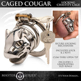 Caged Cougar Locking Chastity Cage