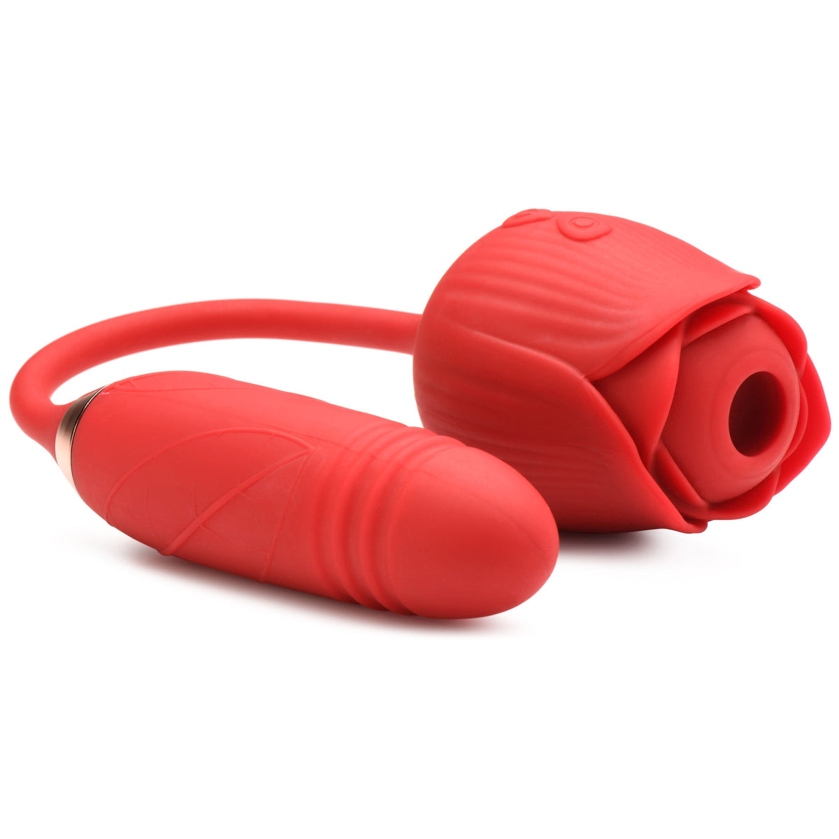 Romping Rose 10X Suction Rose & Thrusting Vibrator