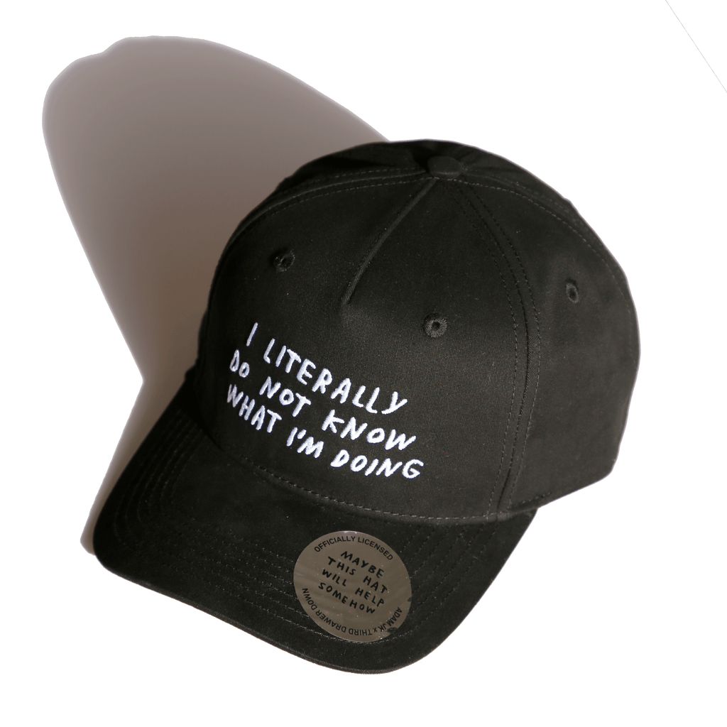 I Literally Do Not Know Cap by Adam JK x Third Drawer Down