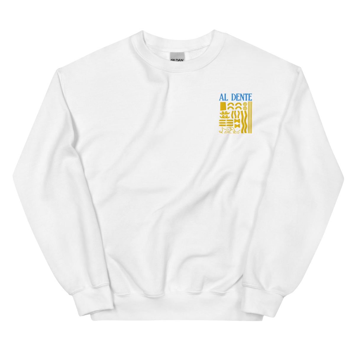 Al Dente Pasta Embroidered Sweatshirt