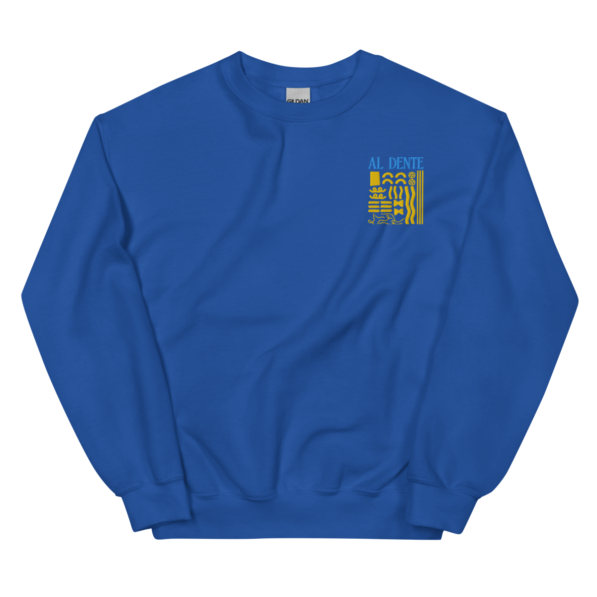 Al Dente Pasta Embroidered Sweatshirt