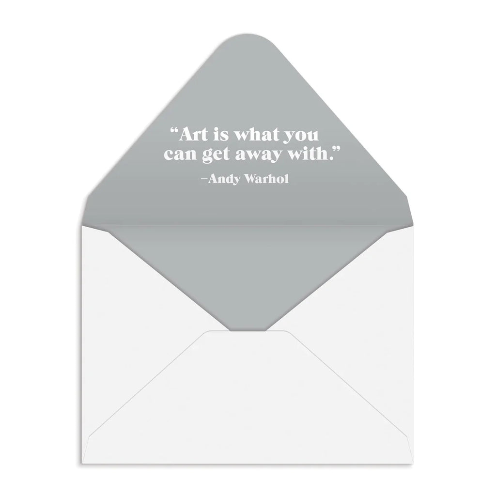 Andy Warhol Shaped Notecard Set