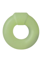 Rock Solid The Mega Ring Glow in the Dark Silicone Cock Ring - Green