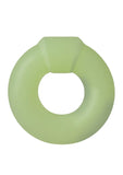 Rock Solid The Mega Ring Glow in the Dark Silicone Cock Ring - Green