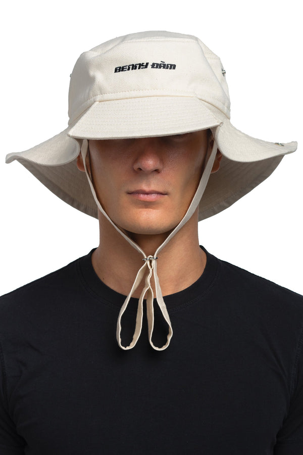 Floppy Bucket Hat - Bone/Eggshell
