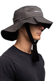 Floppy Bucket Hat - Graphite/Espresso