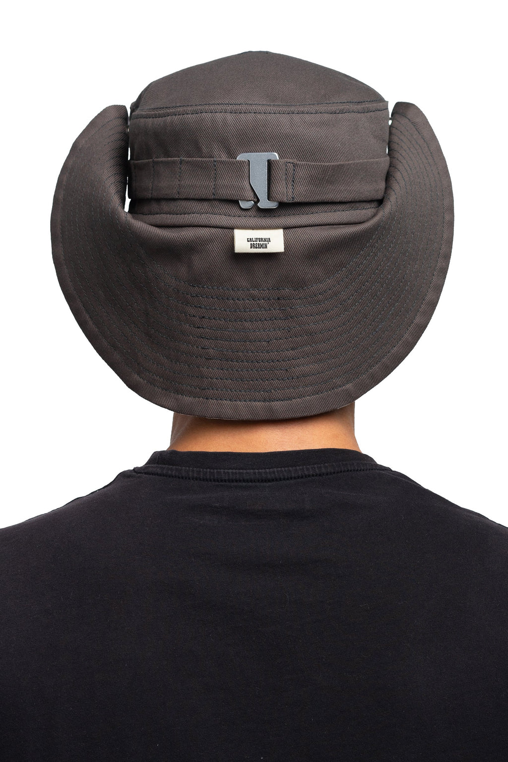 Floppy Bucket Hat - Graphite/Espresso