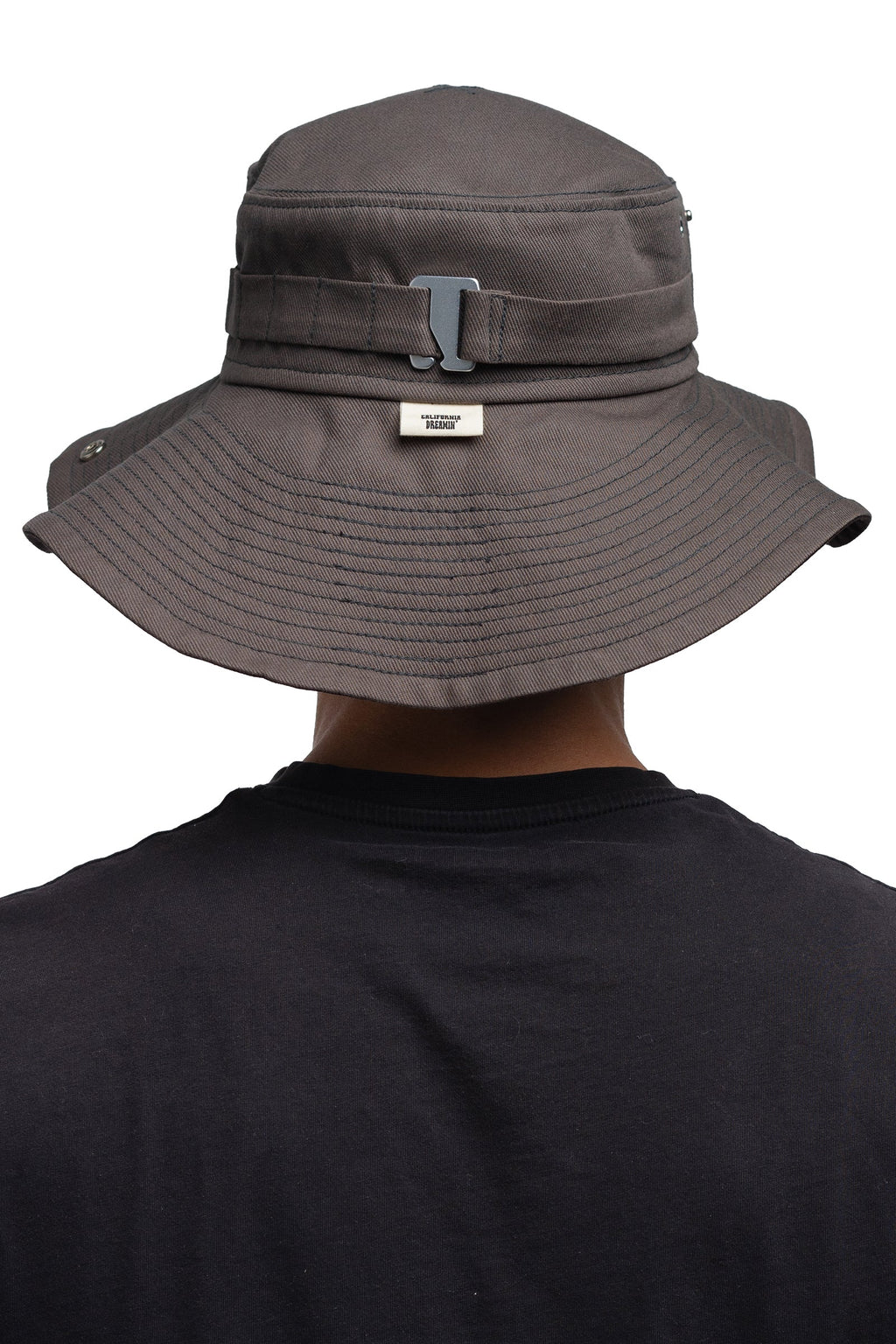 Floppy Bucket Hat - Graphite/Espresso