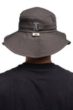 Floppy Bucket Hat - Graphite/Espresso