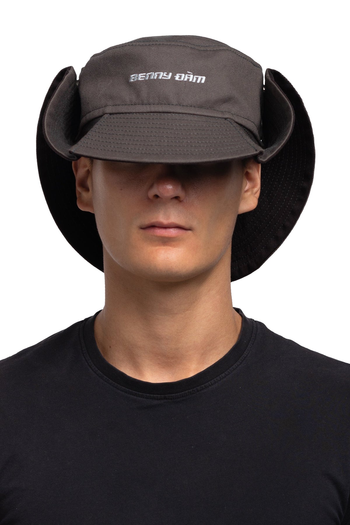 Floppy Bucket Hat - Graphite/Espresso