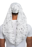 Bandana Hat - Black/White