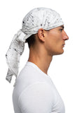 Bandana Hat - Black/White