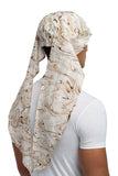Bandana Hat - Wood/Cream