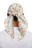 Bandana Hat - Wood/Cream