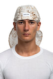 Bandana Hat - Wood/Cream