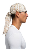 Bandana Hat - Wood/Cream