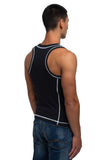 Racer Crew Tank - Black