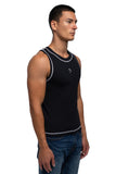 Racer Crew Tank - Black