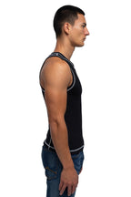 Racer Crew Tank - Black