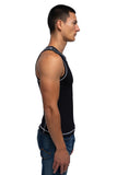 Racer Crew Tank - Black