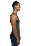 BENNY DAM Racer Crew Tank - Evergreen