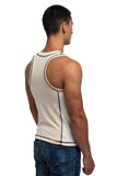 Racer Crew Tank - Ivory