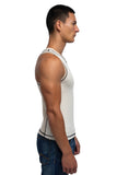 Racer Crew Tank - Ivory