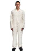 BENNY DAM Convertible Coveralls - Bone