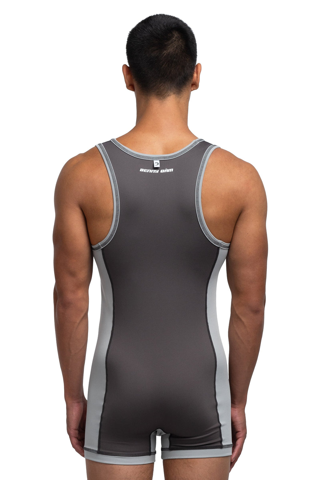 BENNY DAM F1 Singlet - Mist/Graphite