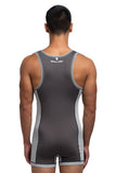 BENNY DAM F1 Singlet - Mist/Graphite