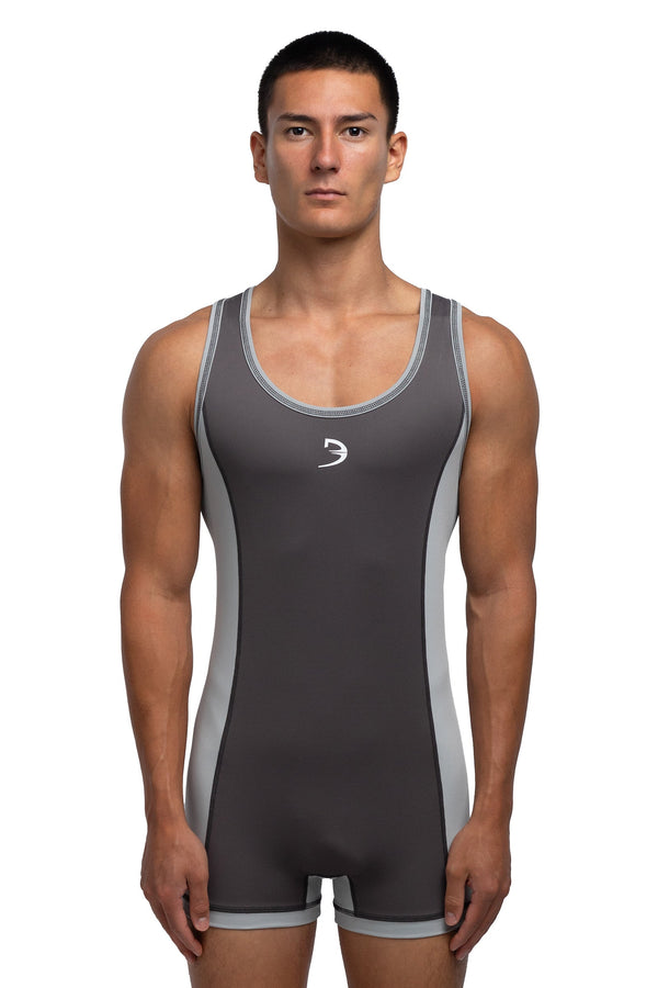 BENNY DAM F1 Singlet - Mist/Graphite