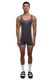 BENNY DAM F1 Singlet - Mist/Graphite