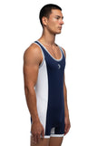 BENNY DAM F1 Singlet - Midnight Blue/White