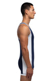 BENNY DAM F1 Singlet - Midnight Blue/White